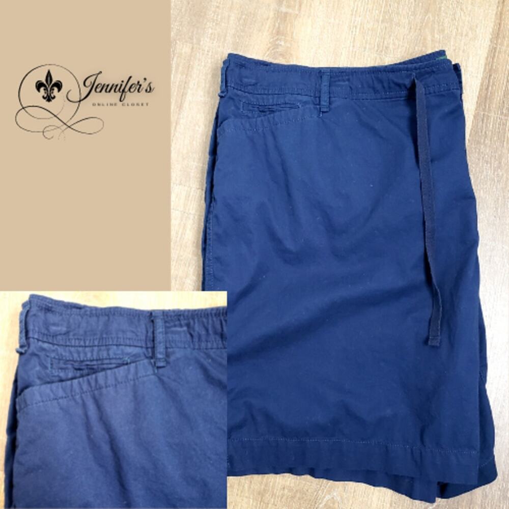 3/$30 LRL Jeans Co. Women's Blue Drawstring Shorts